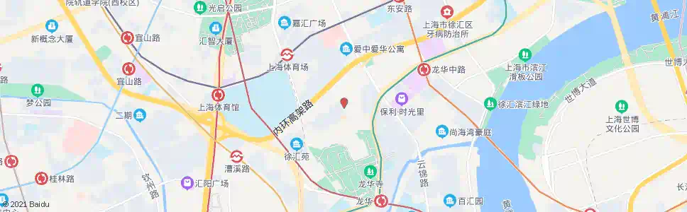 上海双峰路华容路_公交站地图_上海公交_妙搜公交查询2025