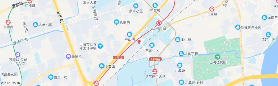 上海虹梅路沪闵路(临时站)_公交站地图_上海公交_妙搜公交查询2025