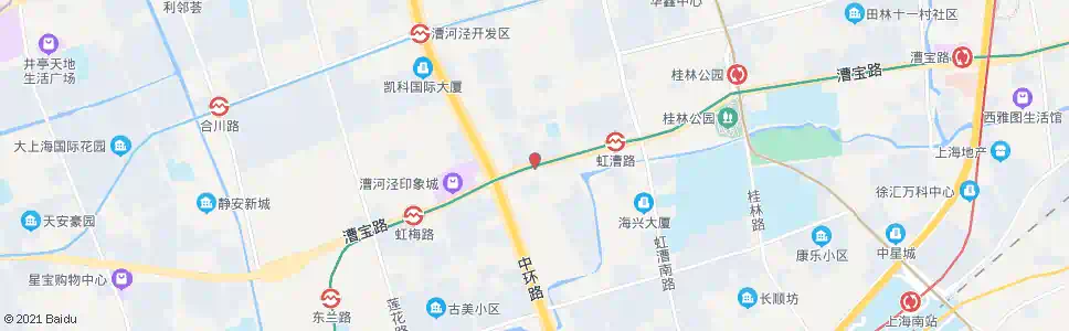 上海桂平路漕宝路_公交站地图_上海公交_妙搜公交查询2025