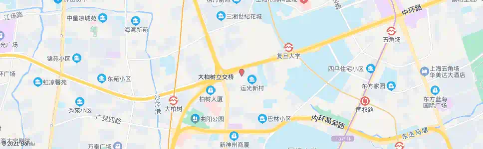 上海运光新村_公交站地图_上海公交_妙搜公交查询2025