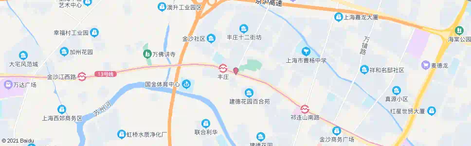 上海金沙江路新郁路_公交站地图_上海公交_妙搜公交查询2025