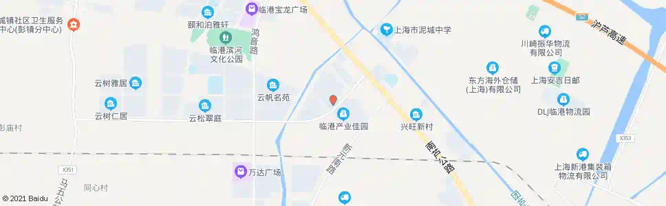 上海泥城路彭平路(泥城幼儿园)_公交站地图_上海公交_妙搜公交查询2025