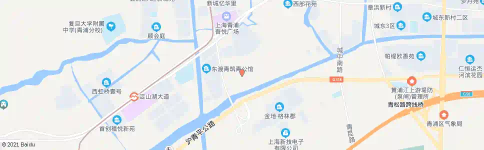 上海海盈路漕程路(下客站)_公交站地图_上海公交_妙搜公交查询2025
