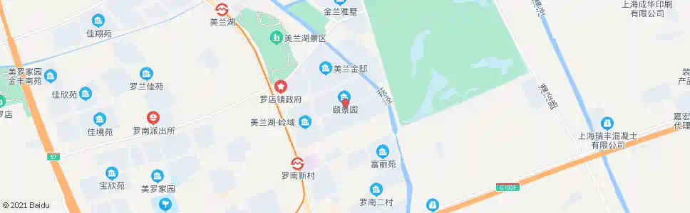 上海美艾路罗芬路_公交站地图_上海公交_妙搜公交查询2025