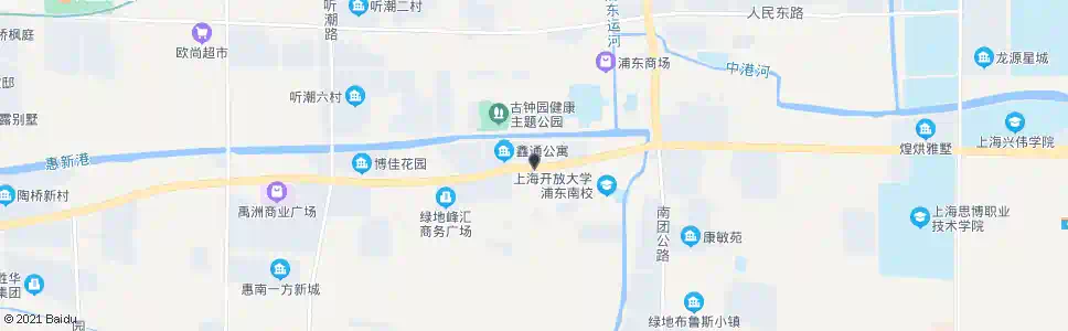 上海南门大街城南路_公交站地图_上海公交_妙搜公交查询2025