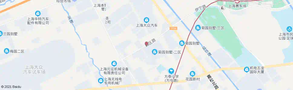 上海园汽路园区路_公交站地图_上海公交_妙搜公交查询2025