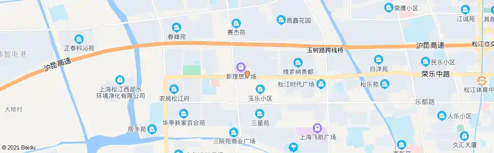 上海荣乐路三新路_公交站地图_上海公交_妙搜公交查询2025
