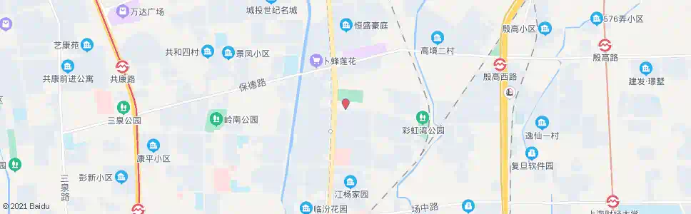 上海安汾路江杨南路_公交站地图_上海公交_妙搜公交查询2025