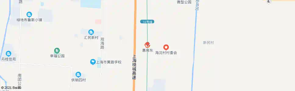 上海惠南东地铁站_公交站地图_上海公交_妙搜公交查询2025