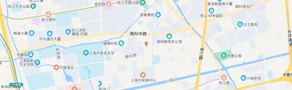 上海李冰路哥白尼路_公交站地图_上海公交_妙搜公交查询2025