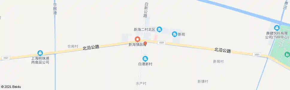 上海新海农场_公交站地图_上海公交_妙搜公交查询2025