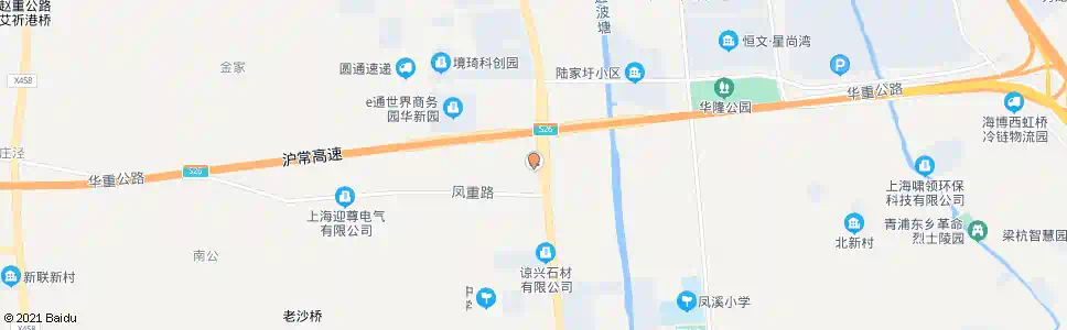 上海嘉松中路长浜_公交站地图_上海公交_妙搜公交查询2025
