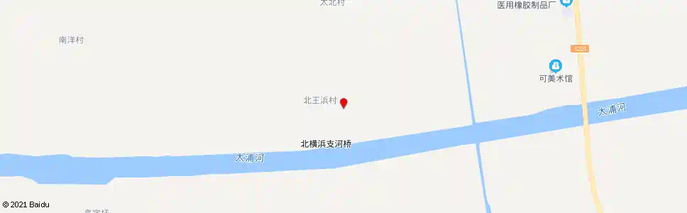 上海北王浜路北王浜村_公交站地图_上海公交_妙搜公交查询2025