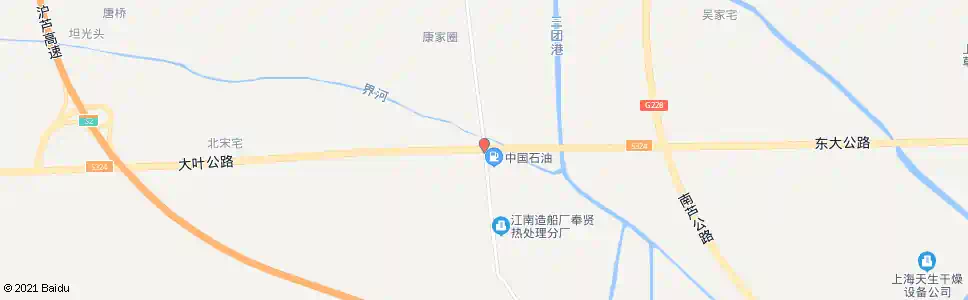 上海六奉公路大叶公路_公交站地图_上海公交_妙搜公交查询2025