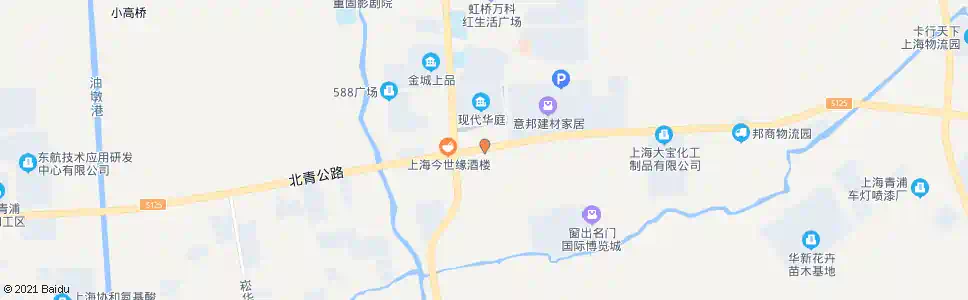 上海赵重公路福泉山路(招呼站)_公交站地图_上海公交_妙搜公交查询2025