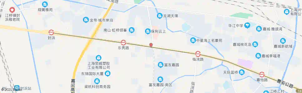 上海曹安公路金园一路_公交站地图_上海公交_妙搜公交查询2025