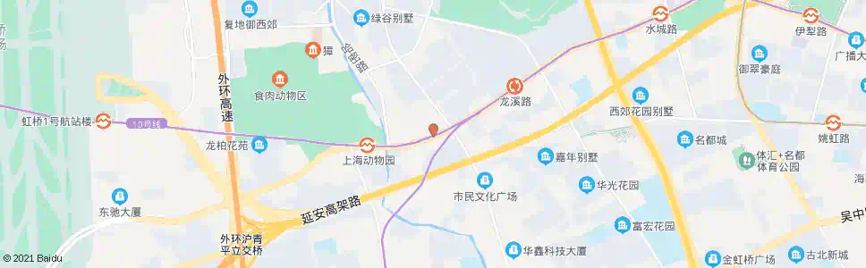 上海虹桥路程家桥(招呼站)_公交站地图_上海公交_妙搜公交查询2025