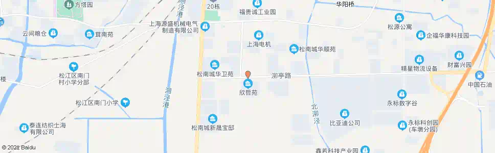 上海泖亭路荣福路_公交站地图_上海公交_妙搜公交查询2025