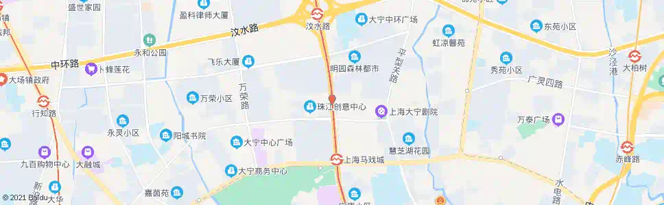 上海共和新路彭江路_公交站地图_上海公交_妙搜公交查询2025