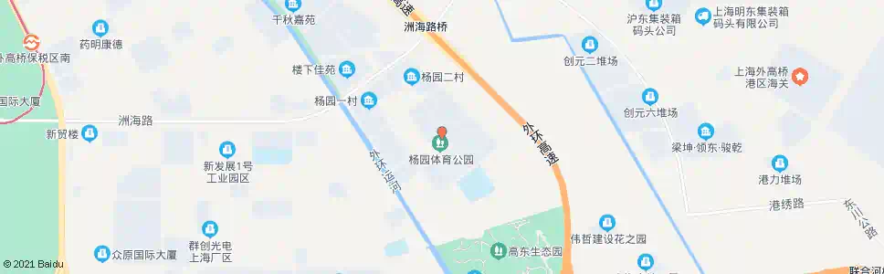 上海新园路园二路(招呼站)_公交站地图_上海公交_妙搜公交查询2025