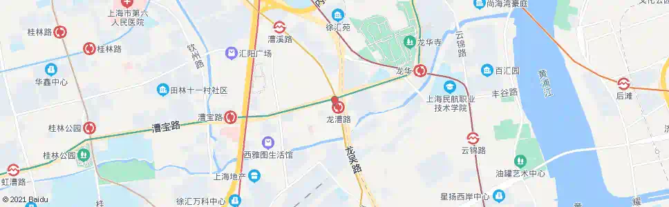 上海三江路龙漕路_公交站地图_上海公交_妙搜公交查询2025