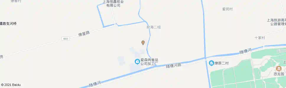 上海燎原医院_公交站地图_上海公交_妙搜公交查询2025