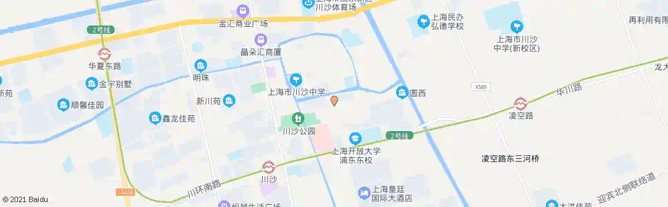 上海城南路川黄路_公交站地图_上海公交_妙搜公交查询2025