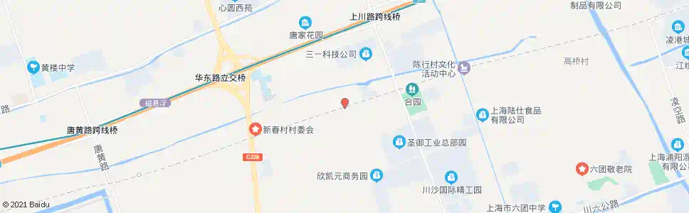 上海陈行六队_公交站地图_上海公交_妙搜公交查询2025