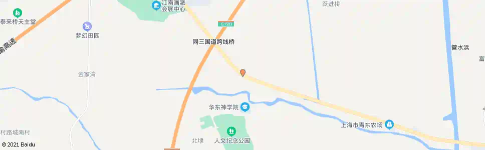 上海外青松公路枫楼_公交站地图_上海公交_妙搜公交查询2025