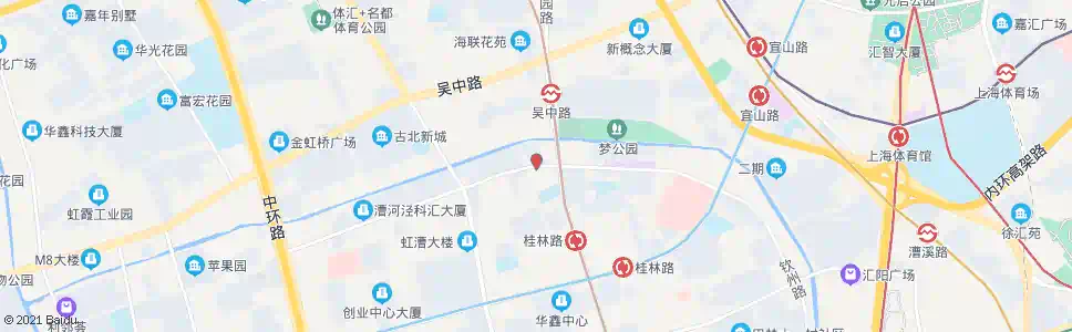 上海钦州北路桂林路_公交站地图_上海公交_妙搜公交查询2025