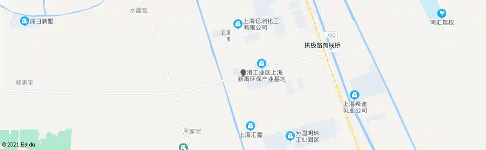 上海拱极东路同创路_公交站地图_上海公交_妙搜公交查询2025