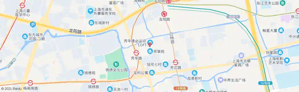上海芳华路连波路_公交站地图_上海公交_妙搜公交查询2025
