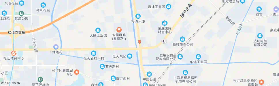 上海松卫北路荣乐路_公交站地图_上海公交_妙搜公交查询2025