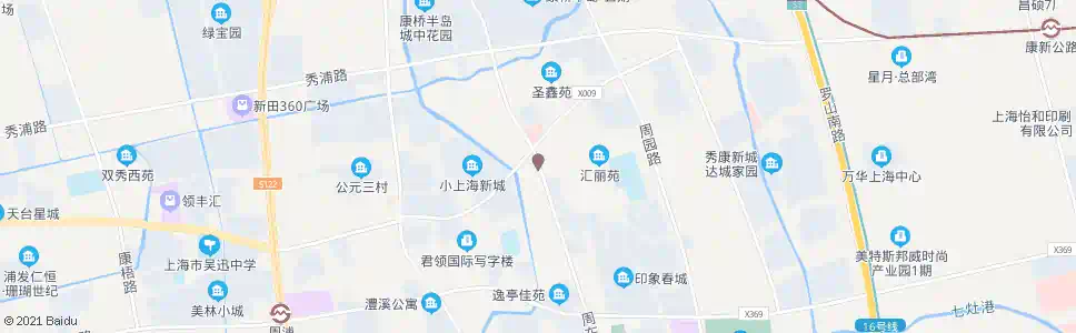 上海周东路川周公路_公交站地图_上海公交_妙搜公交查询2025