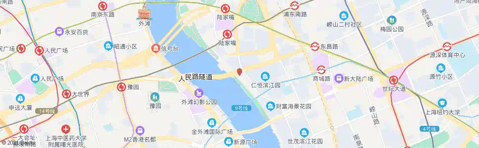 上海东昌路渡口_公交站地图_上海公交_妙搜公交查询2025