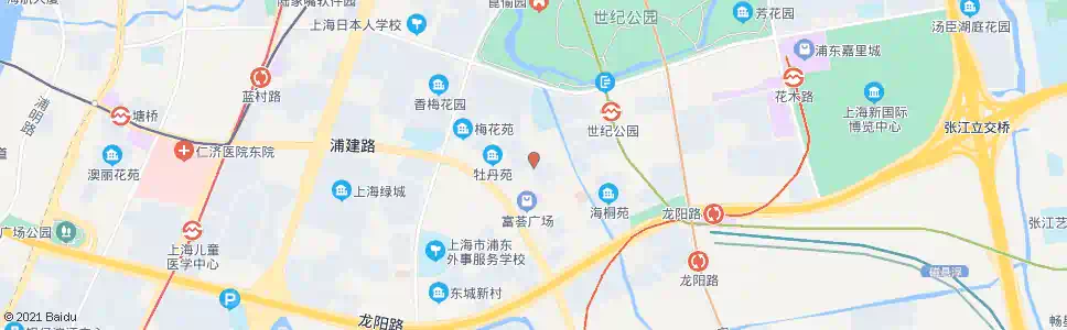 上海牡丹路玉兰路_公交站地图_上海公交_妙搜公交查询2025