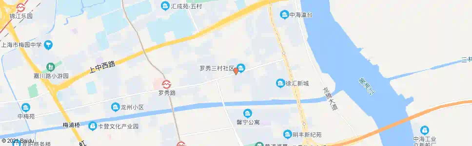 上海龙川路罗秀路_公交站地图_上海公交_妙搜公交查询2025