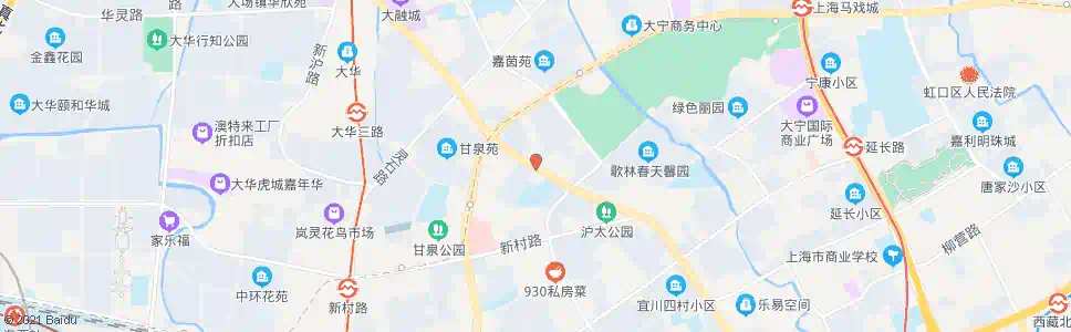 上海沪太路宜川路_公交站地图_上海公交_妙搜公交查询2025