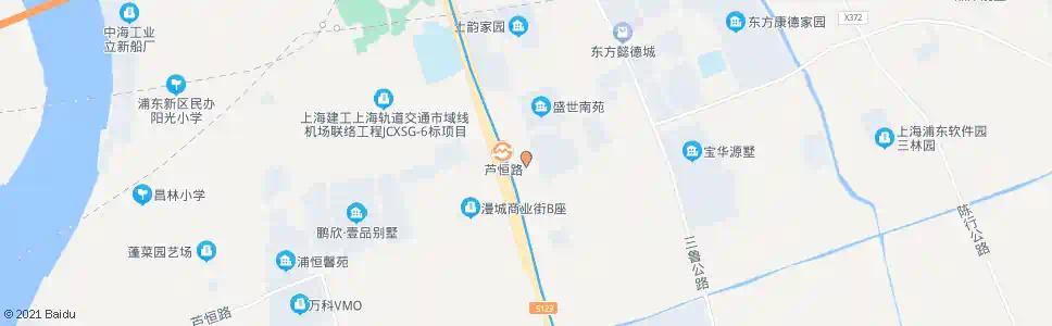 上海芦恒路枢纽站(林恒路浦星公路)_公交站地图_上海公交_妙搜公交查询2025