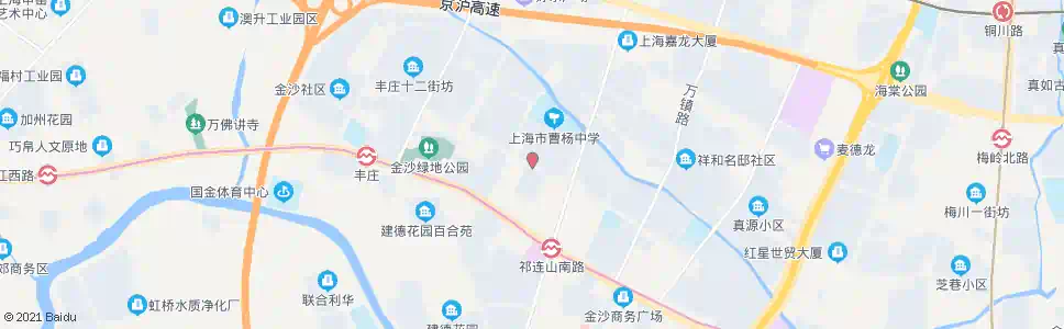 上海清峪路花家浜路_公交站地图_上海公交_妙搜公交查询2025