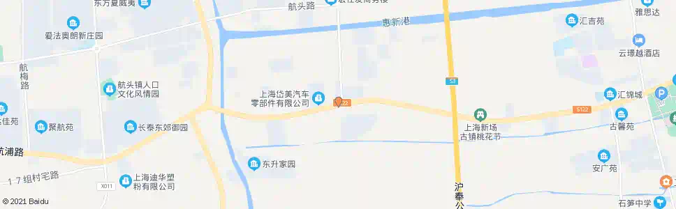 上海沪南公路华南路_公交站地图_上海公交_妙搜公交查询2025