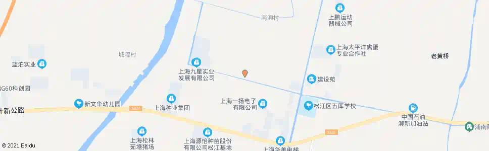 上海西兴公路叶新支路_公交站地图_上海公交_妙搜公交查询2025