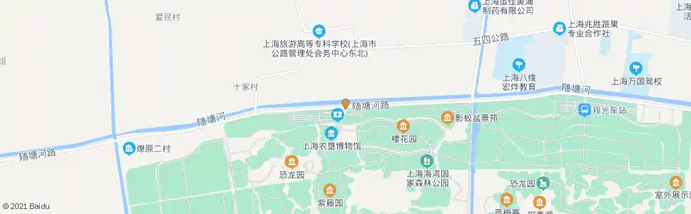 上海海湾国家森林公园_公交站地图_上海公交_妙搜公交查询2025