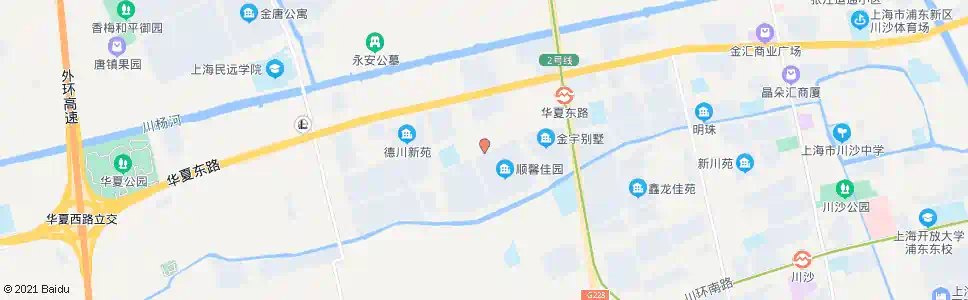 上海新德西路德翔路_公交站地图_上海公交_妙搜公交查询2025