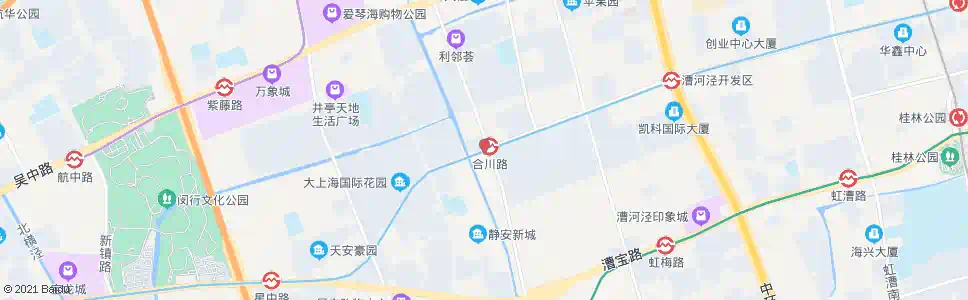 上海合川路宜山路_公交站地图_上海公交_妙搜公交查询2025