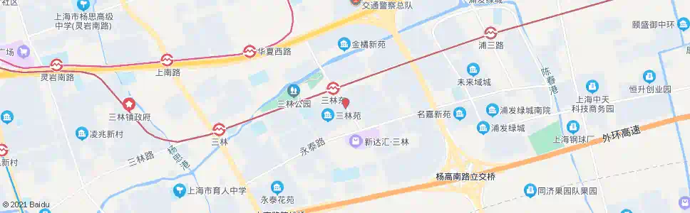 上海东明路永泰路_公交站地图_上海公交_妙搜公交查询2025