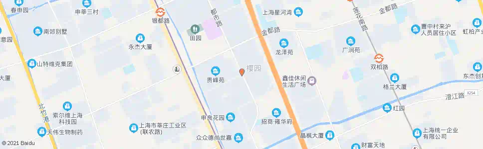上海好世樱缘(都市路丰顺路)_公交站地图_上海公交_妙搜公交查询2025