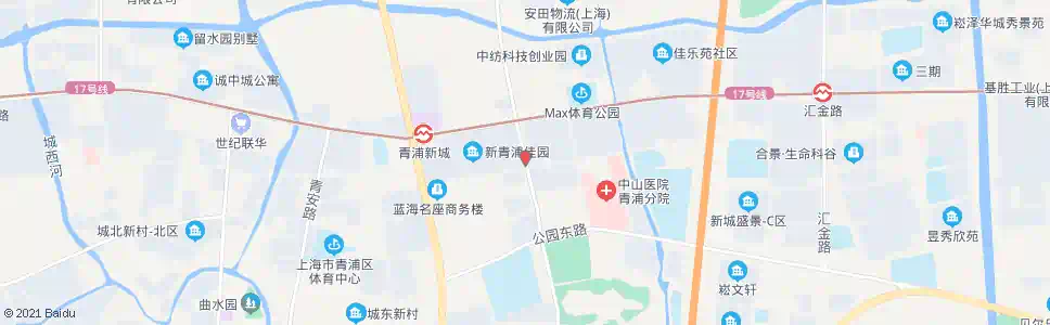 上海华青路华科路_公交站地图_上海公交_妙搜公交查询2025