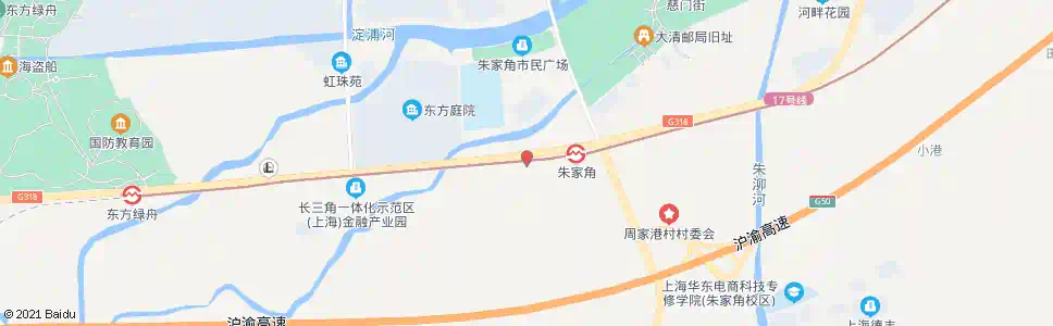 上海公园东路汇金路(临时站)_公交站地图_上海公交_妙搜公交查询2025