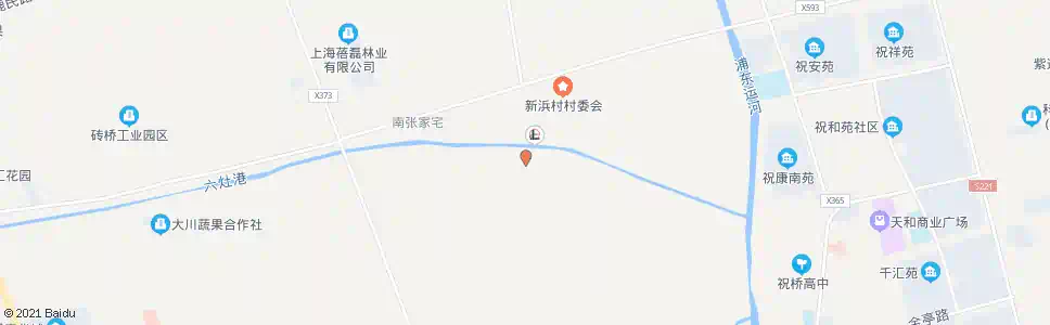 上海六灶港桥_公交站地图_上海公交_妙搜公交查询2025